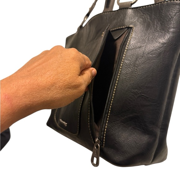 Montana West Tote Bag with Ethnic Detailing NWT Montana West embellished cross - Picture 4 of 16